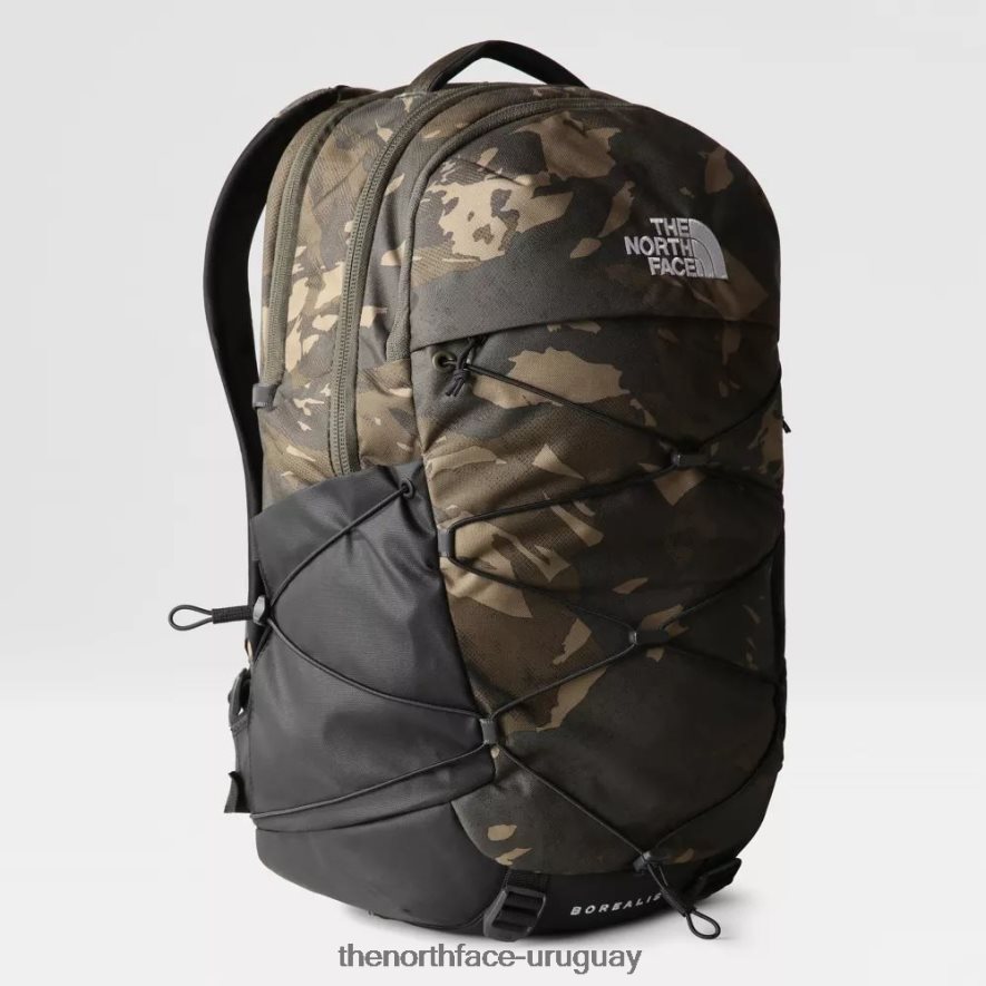 mochila boreal 2RRLTN752 verde pardo The North Face