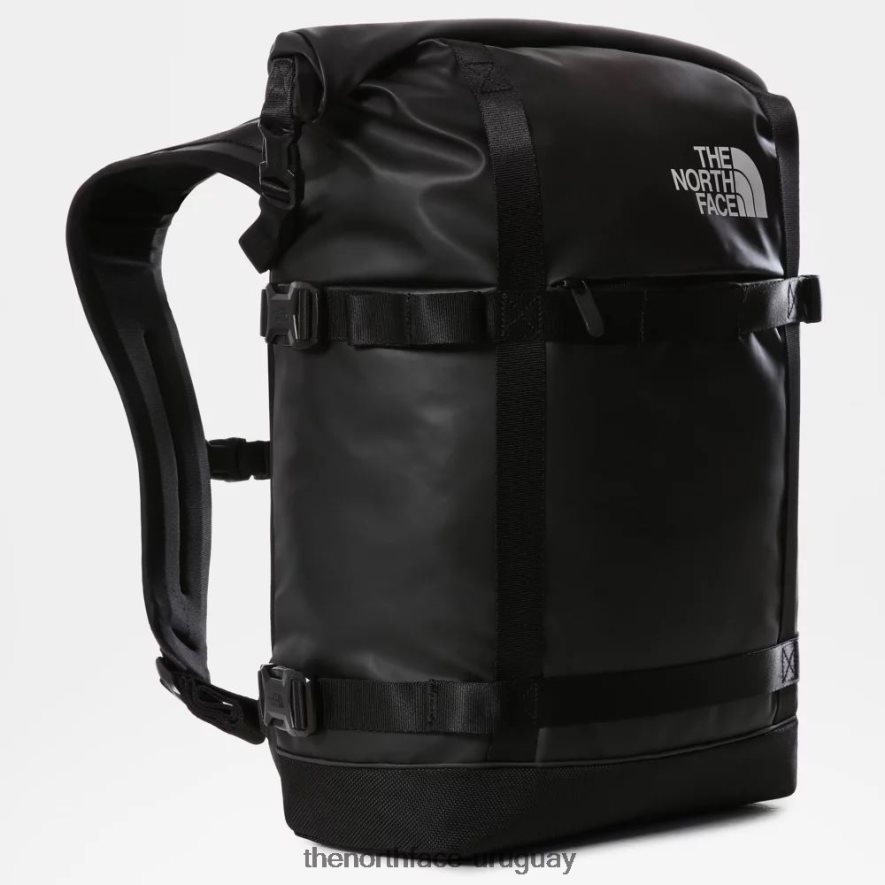 mochila con tapa enrollable para viajes diarios 2RRLTN796 negro The North Face