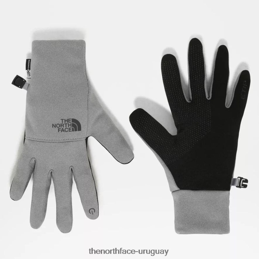 guantes etip mujer 2RRLTN570 gris The North Face