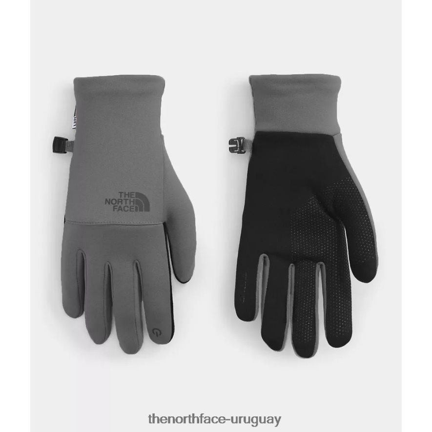 guantes reciclados etip mujer 2RRLTN3632 gris The North Face