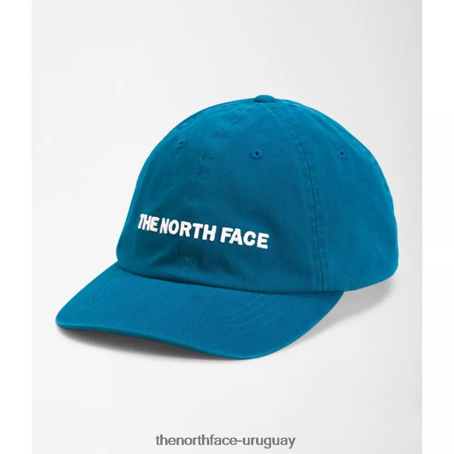 gorra con bordado horizontal 2RRLTN3999 azul banff The North Face