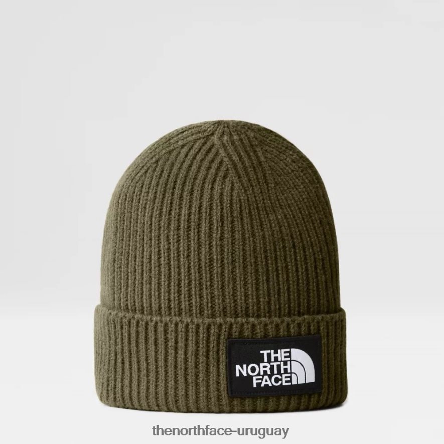 gorro con puños y logo de tnf 2RRLTN108 oliva militar The North Face