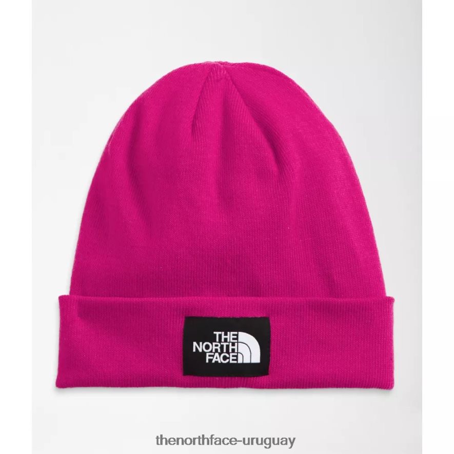 gorro reciclado para trabajadores portuarios 2RRLTN3231 rosa fucsia The North Face