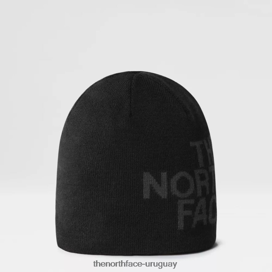 gorro reversible con pancarta tnf 2RRLTN2356 gris The North Face