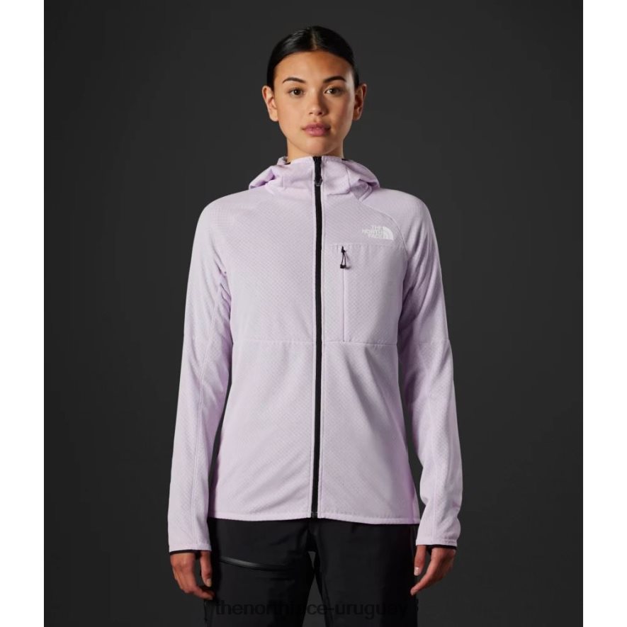 sudadera con capucha y cremallera completa Futurefleece de la serie Summit para mujer 2RRLTN4521 niebla de lavanda The North Face