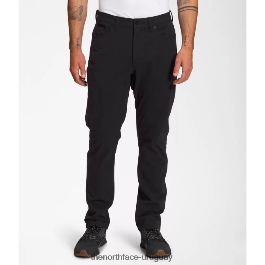 pantalones de hombre campo 5 bolsillos 2RRLTN5670 negro The North Face