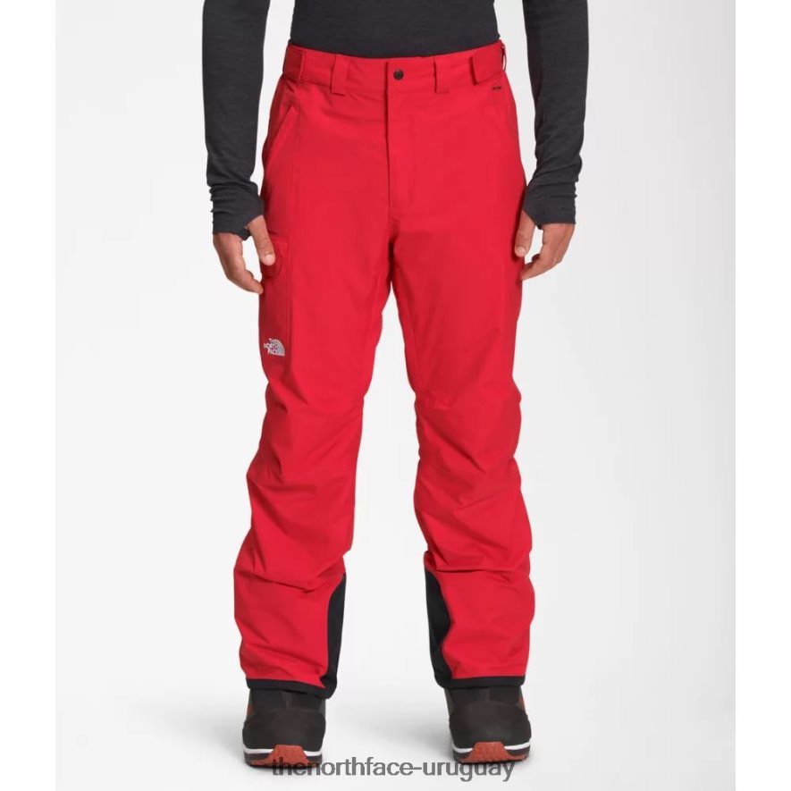 pantalones de libertad para hombre 2RRLTN3888 rojo The North Face