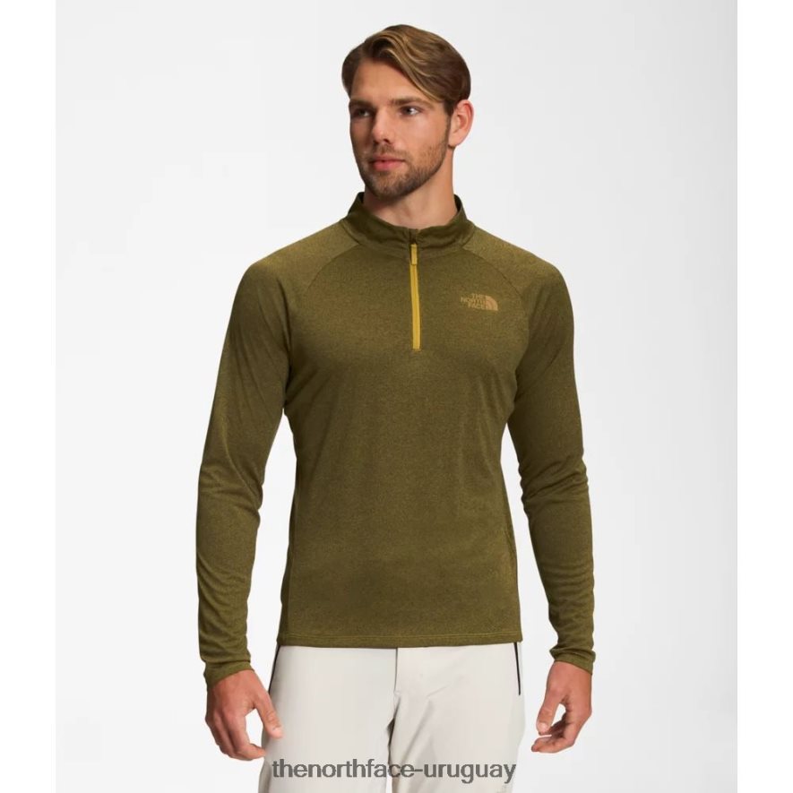 cremallera de pino grande para hombre 2RRLTN6181 oro mineral The North Face