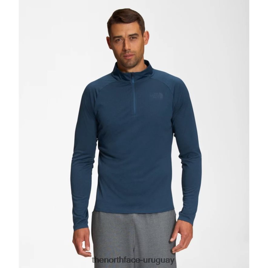 cremallera de pino grande para hombre 2RRLTN6182 azul sombreado The North Face