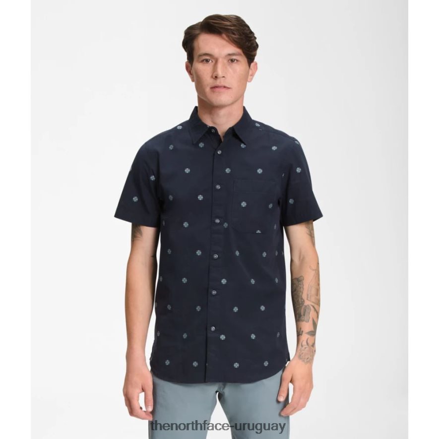 camisa jacquard baytrail de manga corta para hombre 2RRLTN3796 josué marina The North Face