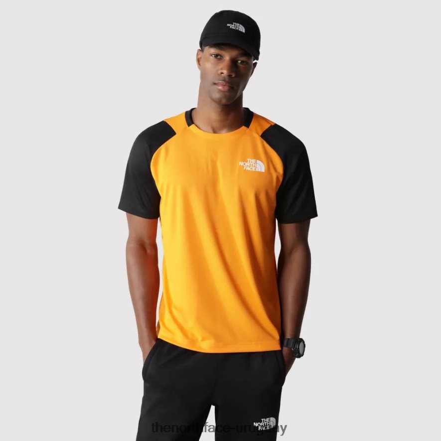 camiseta entrenamiento hombre manga corta naranja negro 2RRLTN2160 naranja-negro The North Face