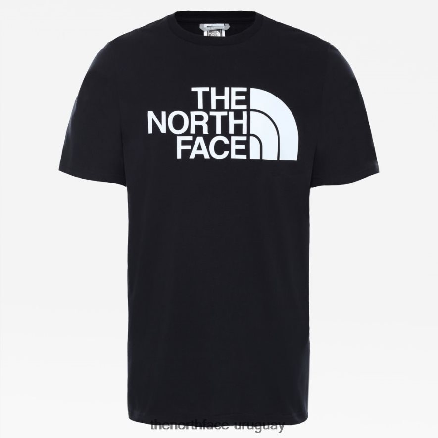 camiseta media domo para hombre 2RRLTN434 negro The North Face