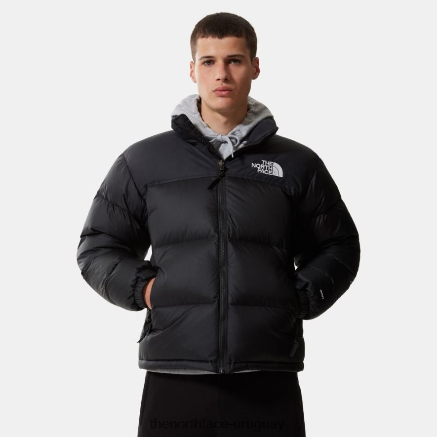 Chaqueta Nuptse retro reciclada para hombre 1996 negra 2RRLTN97 negro reciclado The North Face