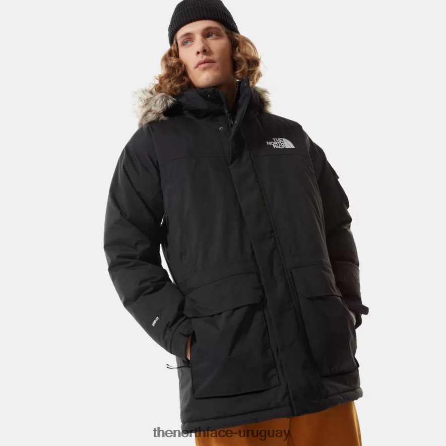 chaqueta mcmurdo reciclada hombre 2RRLTN422 negro The North Face