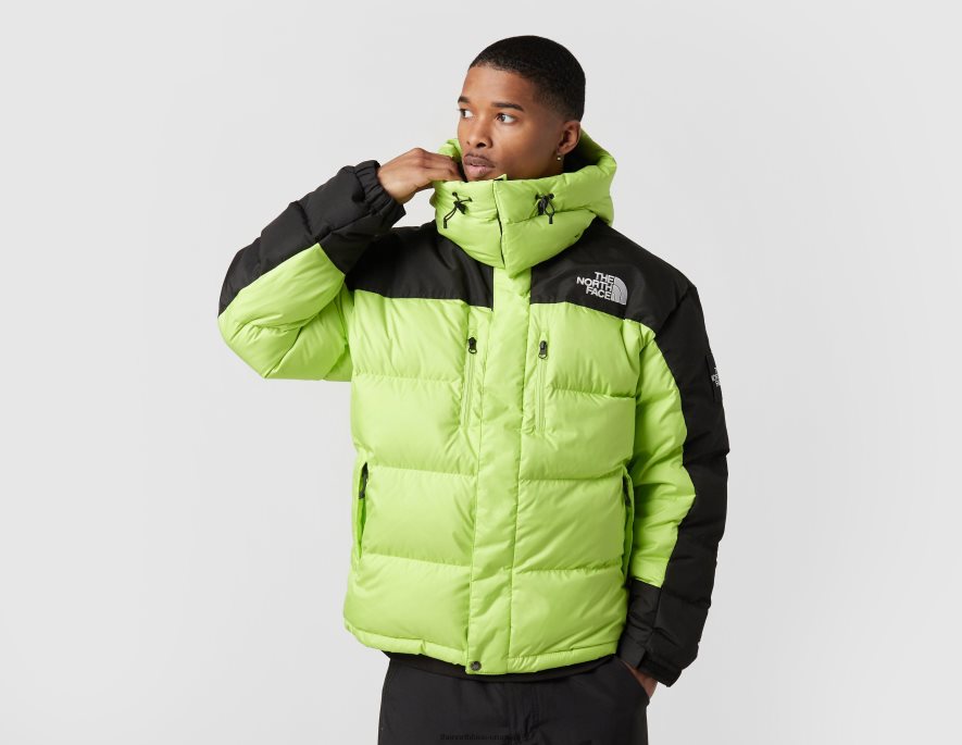 parka de plumas himalaya con caja negra 2RRLTN6781 verde The North Face