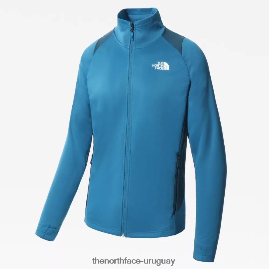 Chaqueta deportiva con cremallera completa para exteriores para hombre 2RRLTN1238 azul banff The North Face