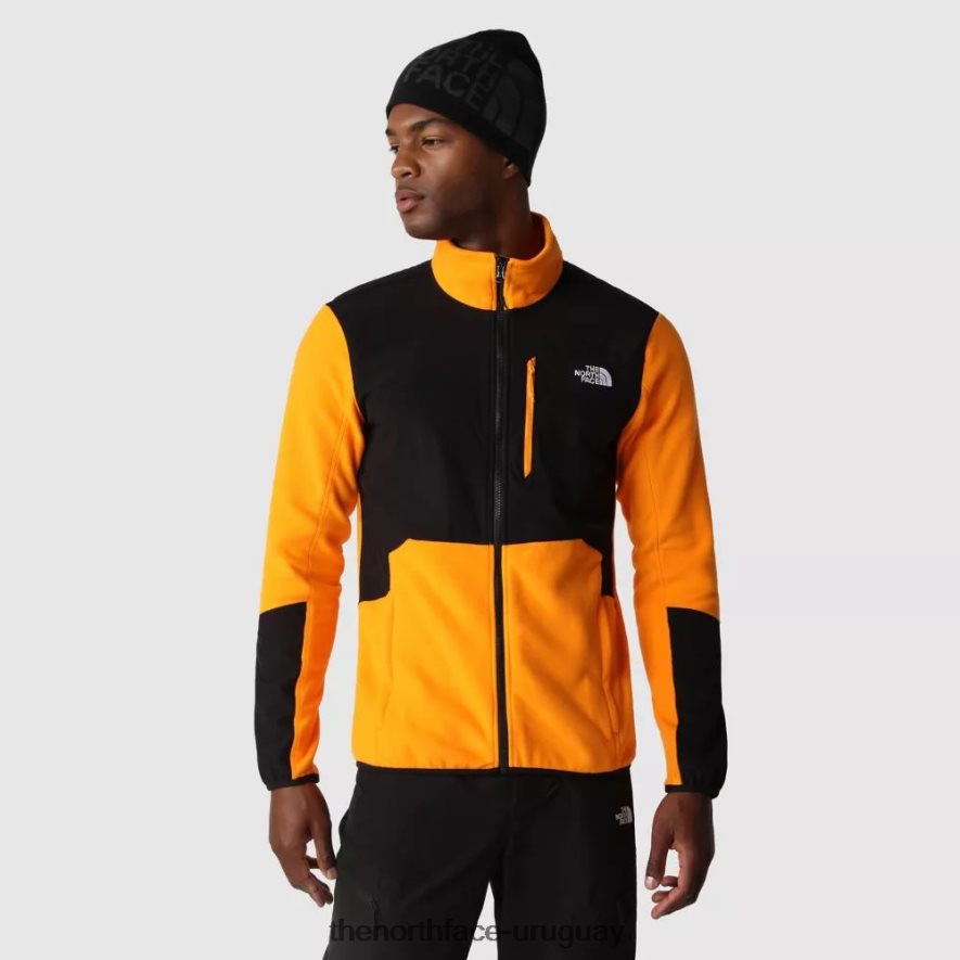 Polar con cremallera completa Glacier Pro para hombre naranja negro 2RRLTN1191 naranja-negro The North Face