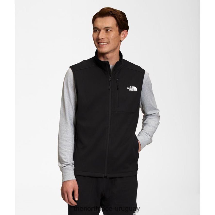 chaleco canyonlands hombre 2RRLTN5177 negro The North Face