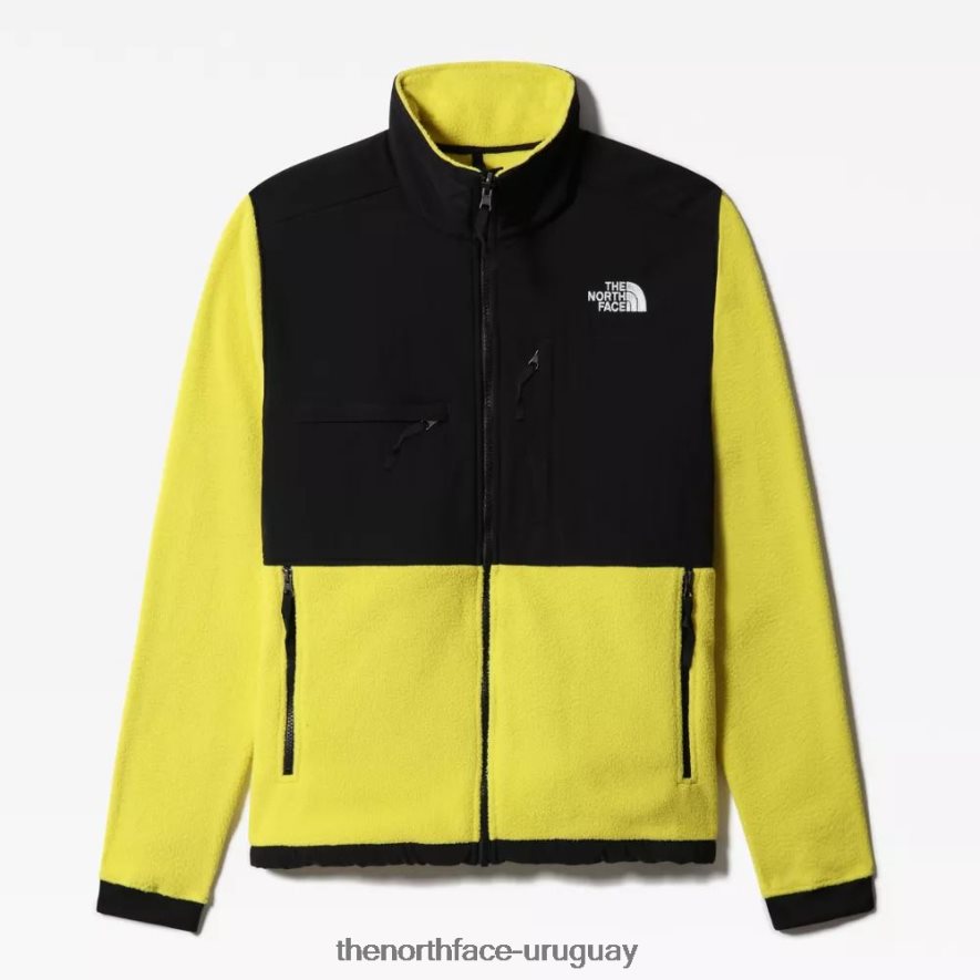 chaqueta polar denali 2 para hombre 2RRLTN490 amarillo ácido The North Face