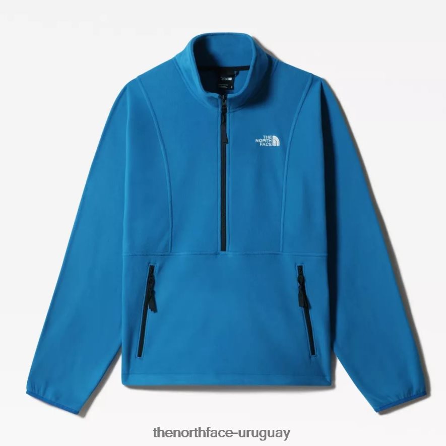 hombre tka actitud polar con cremallera 1/4 2RRLTN1281 azul banff The North Face