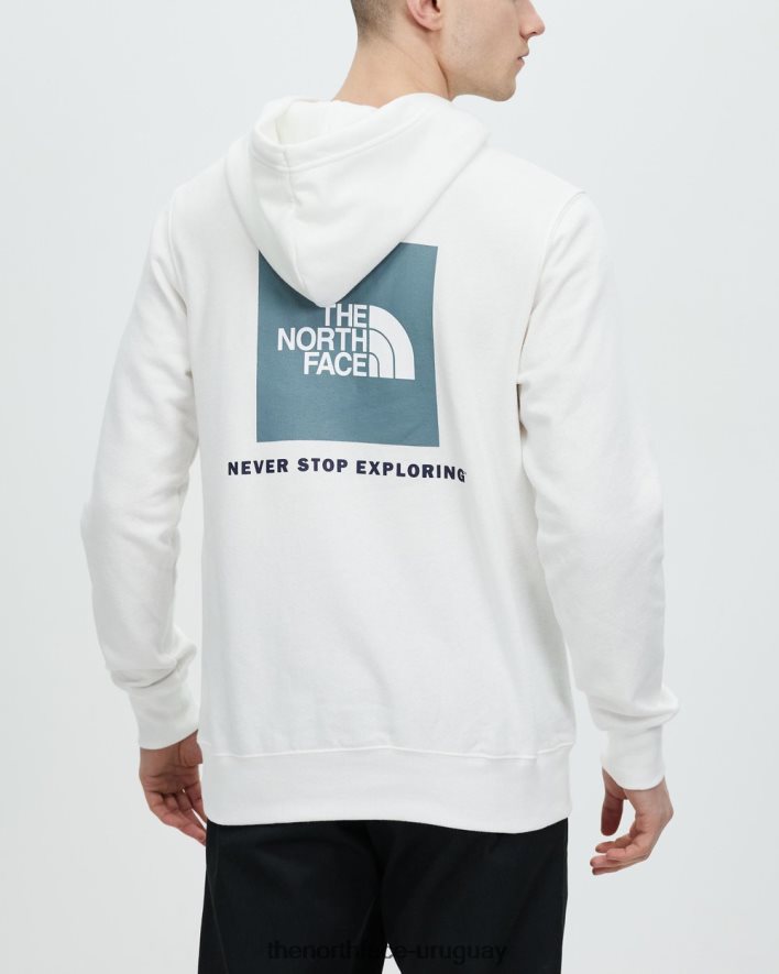 sudadera con capucha de box nse 2RRLTN7055 blanco azul The North Face