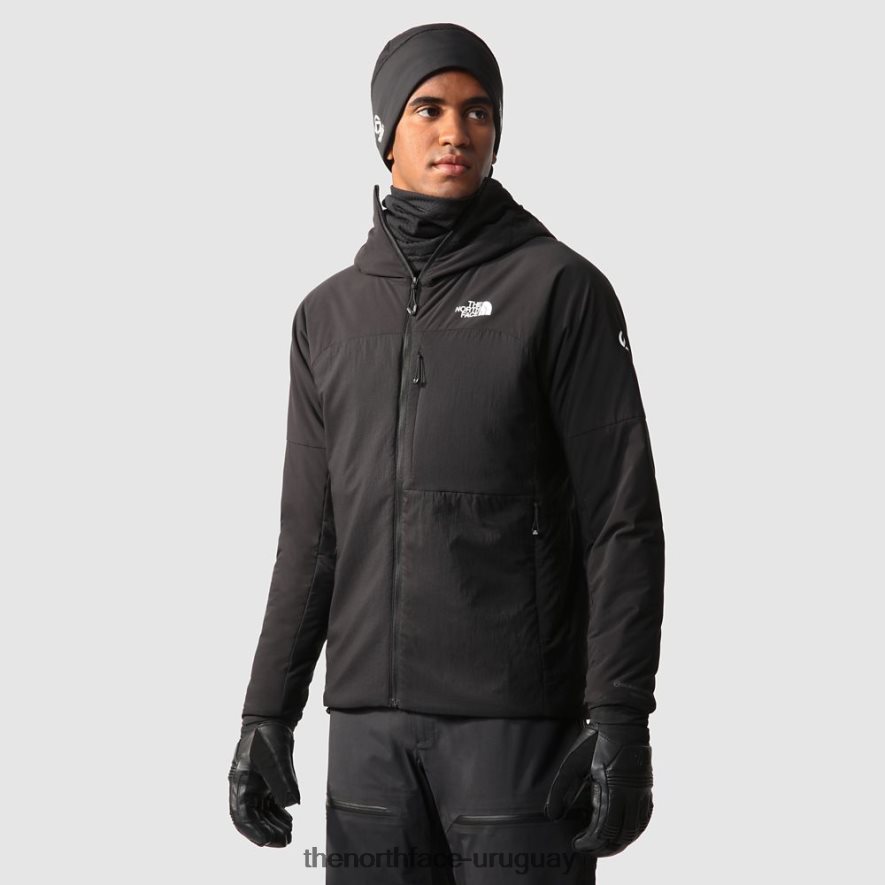 sudadera con capucha de capa intermedia summit casaval para hombre 2RRLTN2314 negro The North Face