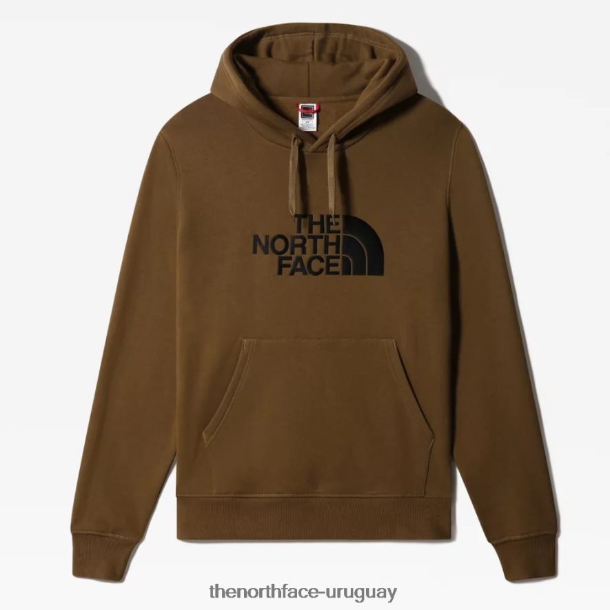 sudadera con capucha de hombre con dibujo de pico 2RRLTN2346 oliva militar The North Face