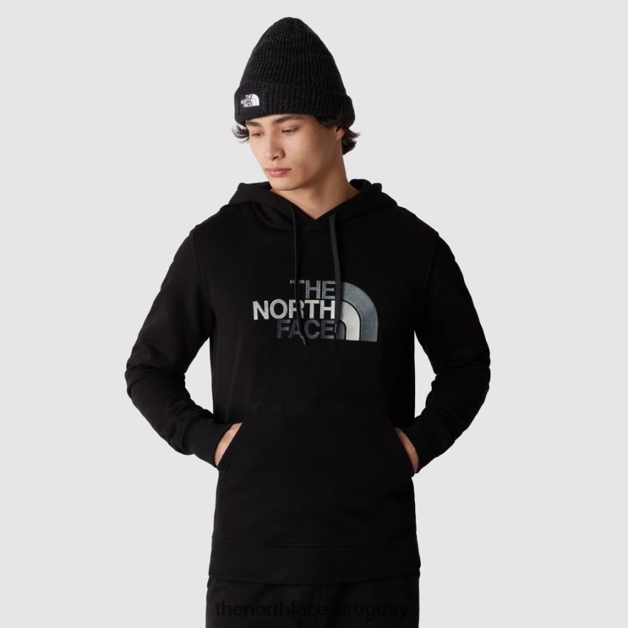 sudadera con capucha de hombre con dibujo de pico 2RRLTN2350 negro The North Face