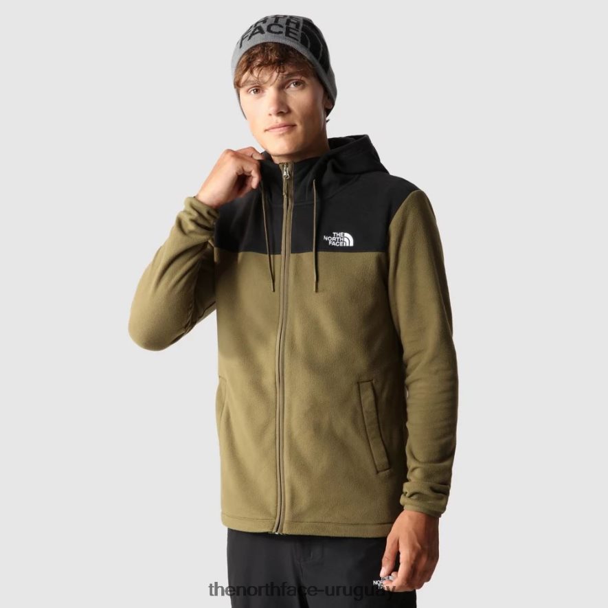 sudadera con capucha de lana con cremallera completa homesafe para hombre 2RRLTN910 oliva militar The North Face