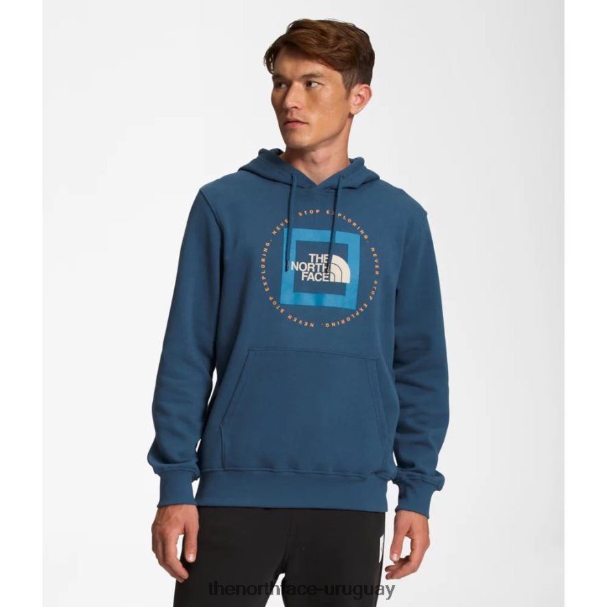 sudadera con capucha geo nse para hombre 2RRLTN5430 azul sombreado The North Face