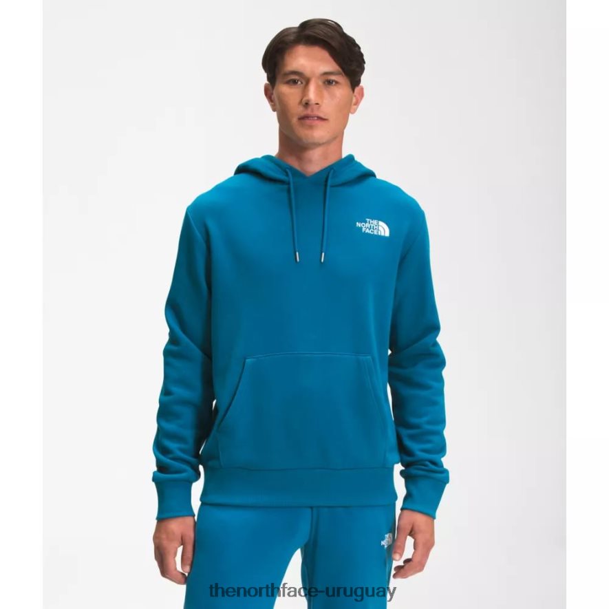 sudadera con capucha y logo sencillo para hombre 2RRLTN4163 azul banff The North Face