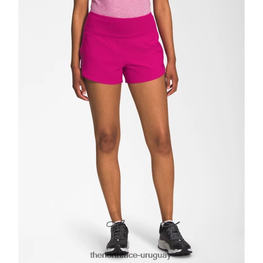 mujer arque 3 pantalones cortos 2RRLTN4437 rosa fucsia The North Face