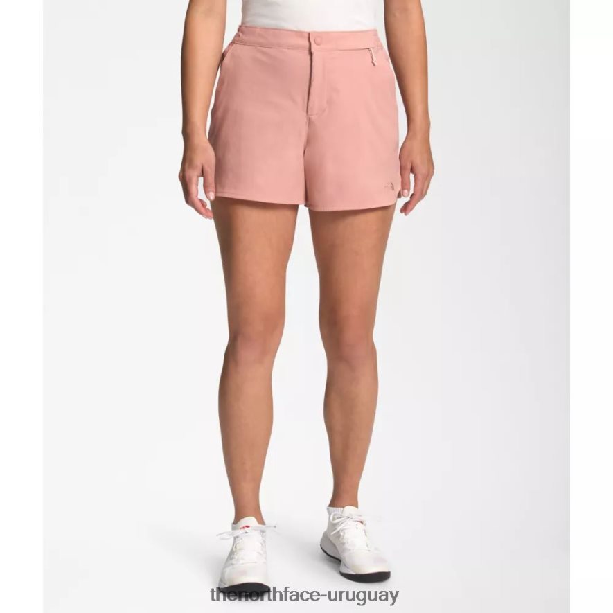 mujeres clase v hacer todo pantalones cortos 2RRLTN4536 rosa arena The North Face