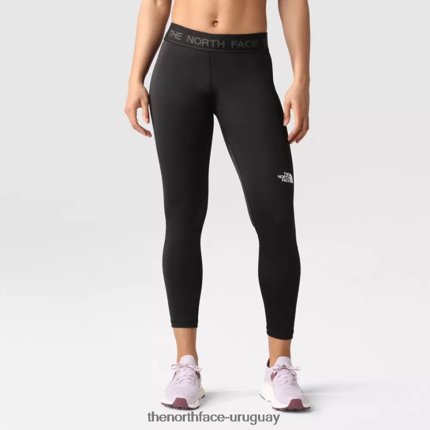 leggings de talle medio flexibles para mujer en blanco y negro 2RRLTN2193 blanco negro The North Face