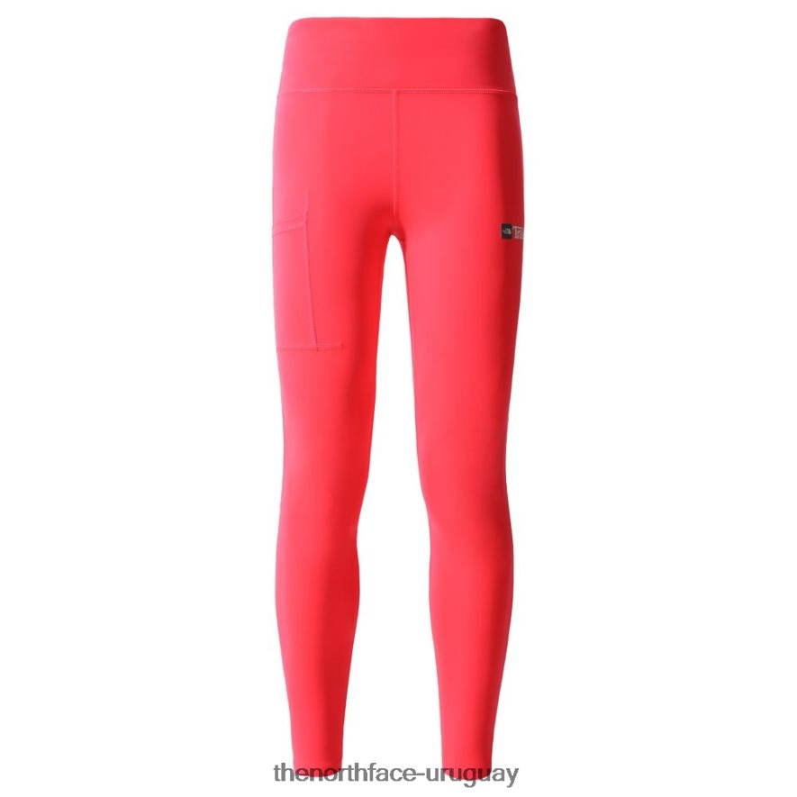 leggings movmynt de talle alto para mujer 2RRLTN1297 coral brillante The North Face