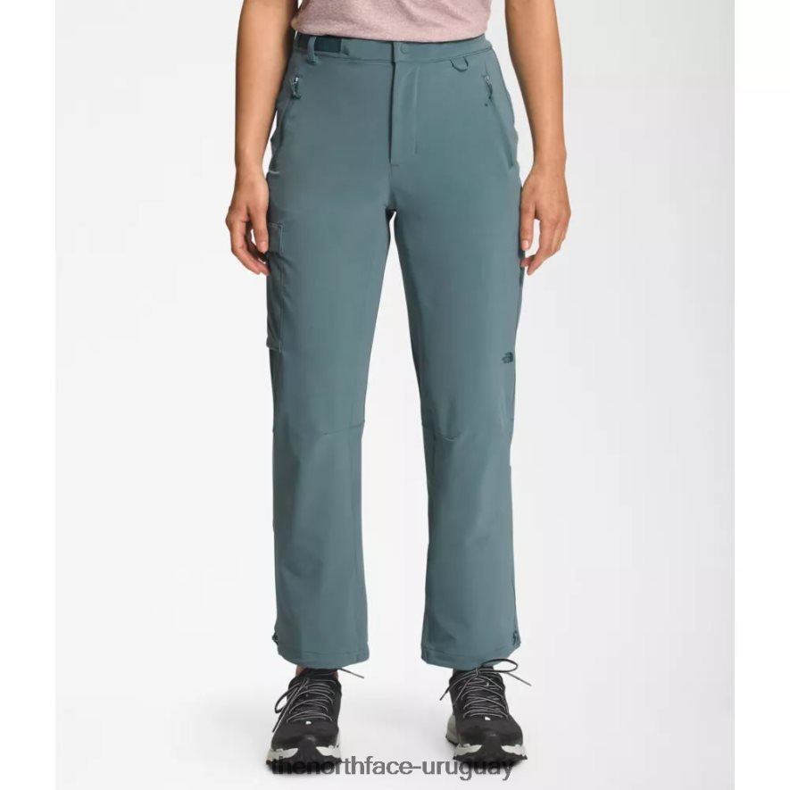 pantalones tobilleros bridgeway mujer 2RRLTN4443 azul The North Face