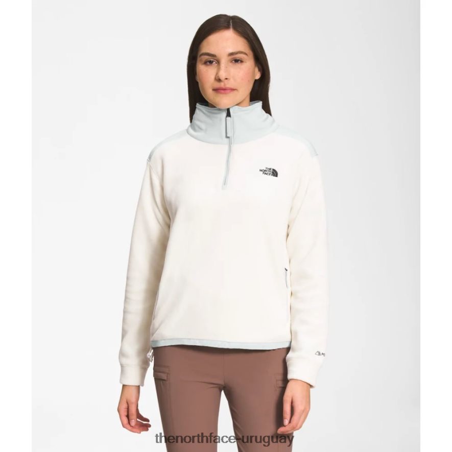 mujer alpina polartec 200 zip 2RRLTN5208 blanco The North Face