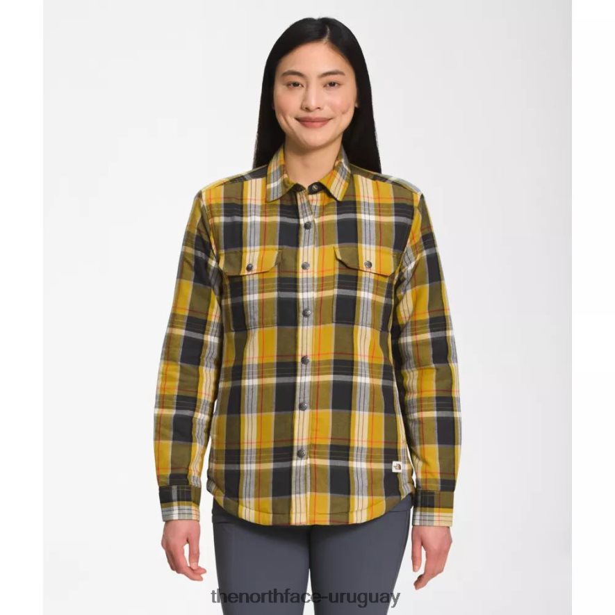 camisa campshire mujer 2RRLTN4178 oro mineral The North Face