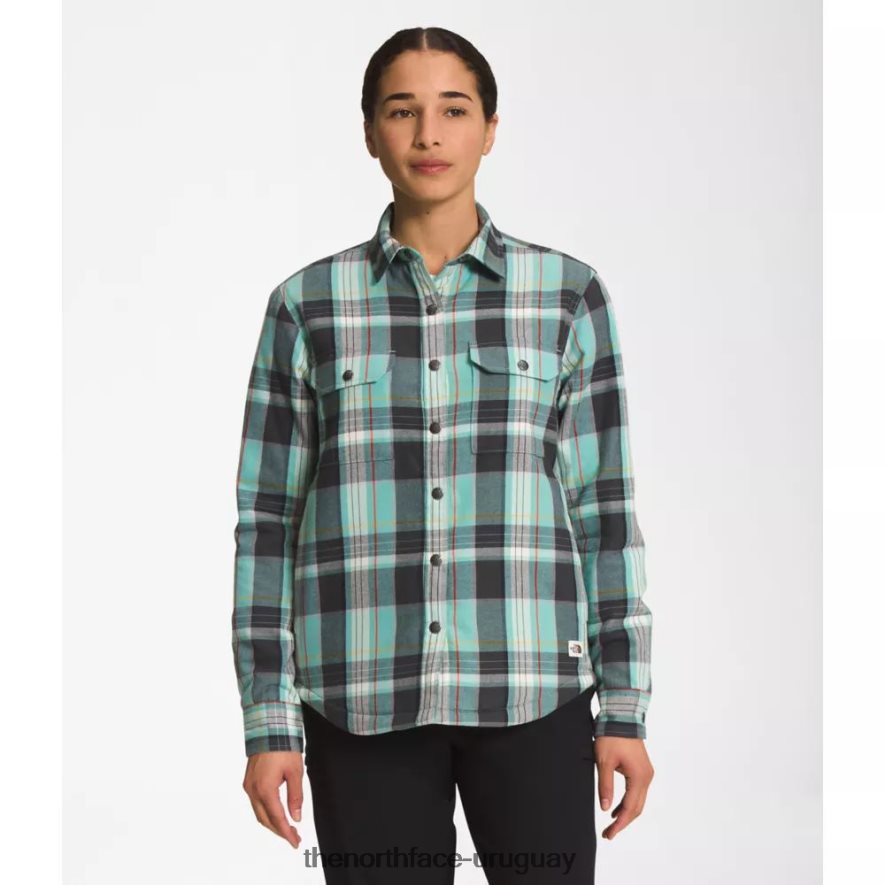 camisa campshire mujer 2RRLTN4179 wasabi grande The North Face