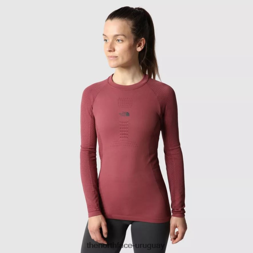 camiseta manga larga mujer active ginger cordovan 2RRLTN297 jengibre-cordobés The North Face