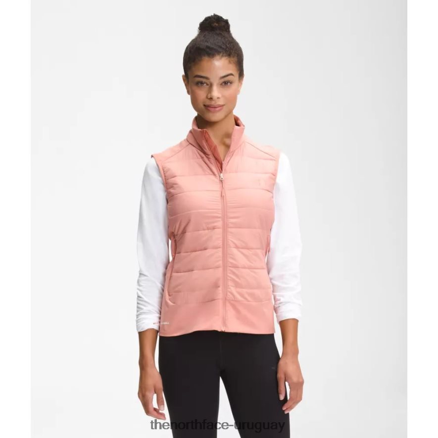 chaleco de refugio para mujer 2RRLTN4471 rosa del amanecer The North Face