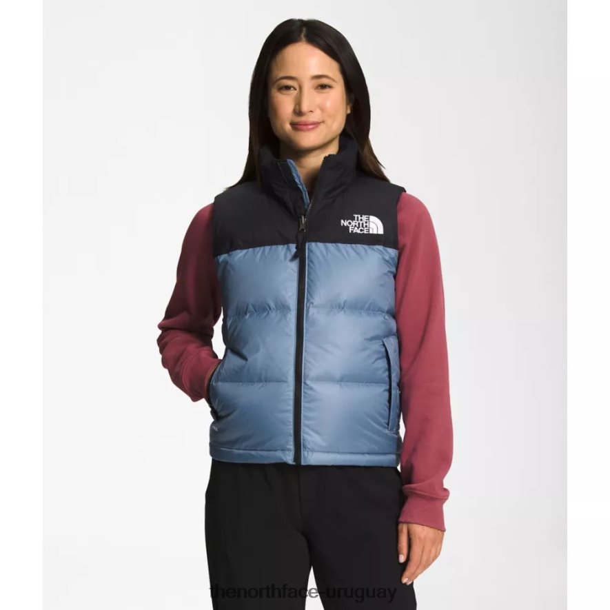 chaleco retro nuptse 1996 mujer 2RRLTN3307 azul popular The North Face