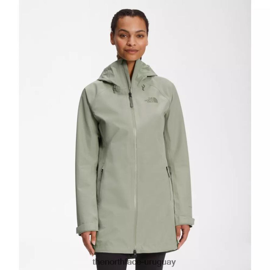 Parka Dryzzle FutureLight para mujer 2RRLTN4682 té verde The North Face