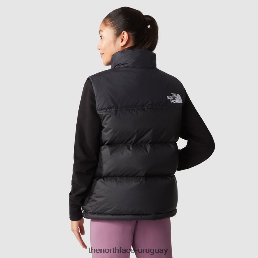 chaleco de plumas retro nuptse 1996 para mujer 2RRLTN262 negro The North Face