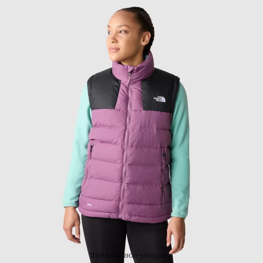 chaleco macizo mujer 2RRLTN267 picas moradas The North Face