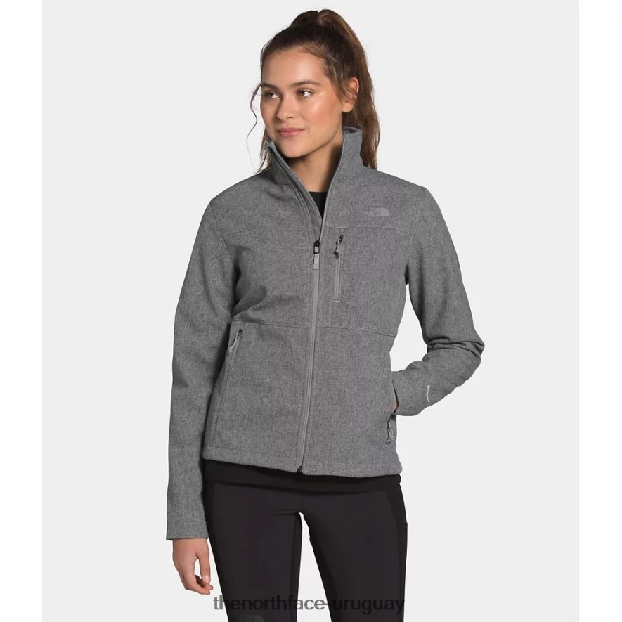 chaqueta biónica apex mujer 2RRLTN3526 gris The North Face