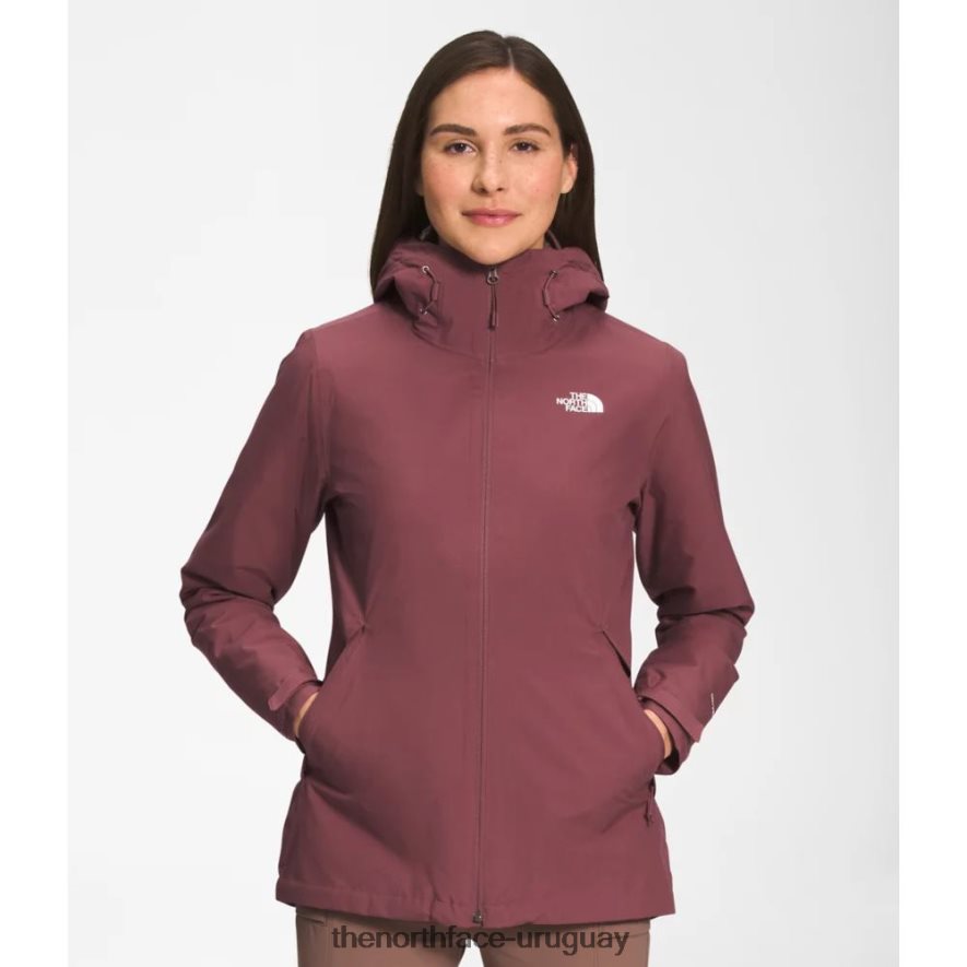 chaqueta carto triclimate mujer 2RRLTN4264 jengibre The North Face