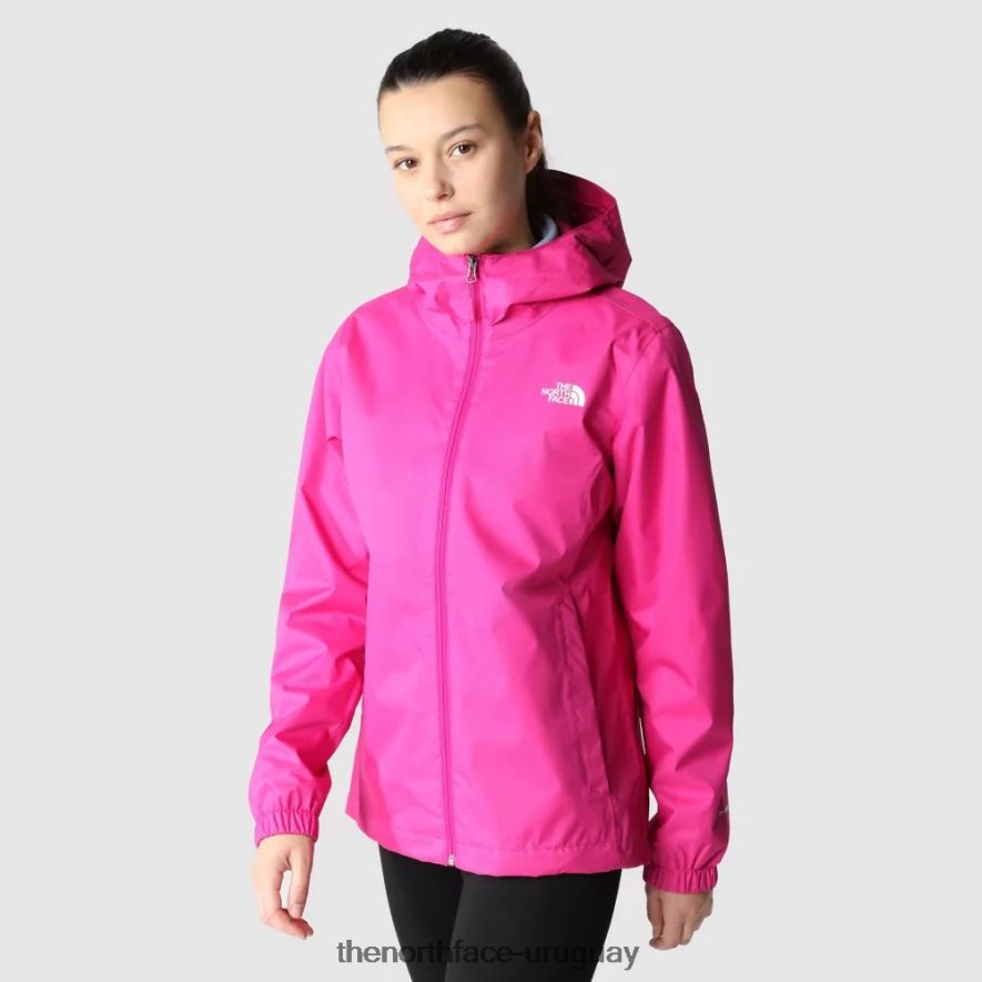 chaqueta con capucha de búsqueda de mujer 2RRLTN2338 rosa fucsia The North Face