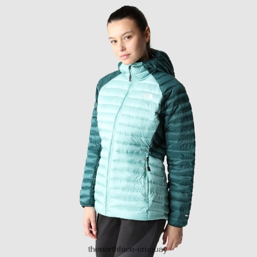 chaqueta con capucha de plumón bettaforca para mujer 2RRLTN2077 wasabi The North Face