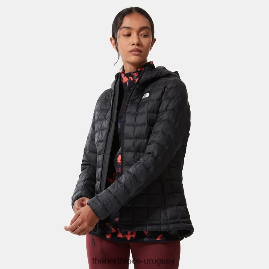 chaqueta con capucha termoball eco mujer 2RRLTN1086 negro The North Face